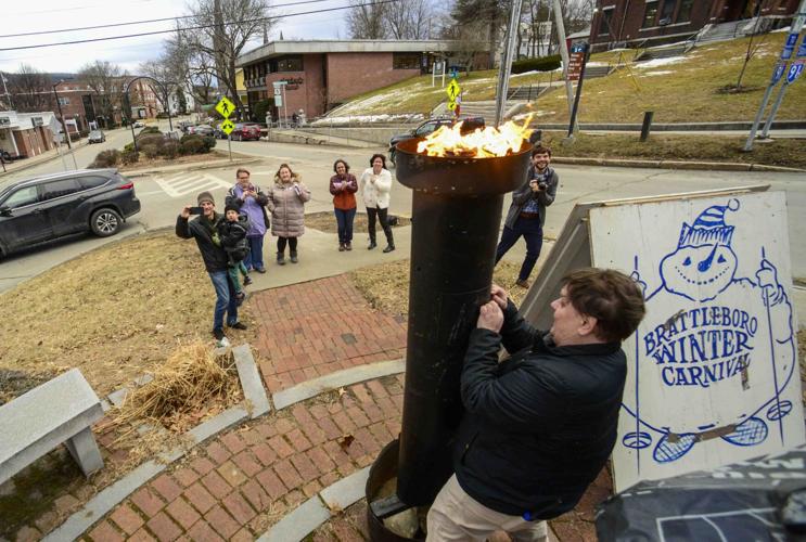 Brattleboro Winter Carnival starts with a torch Local News