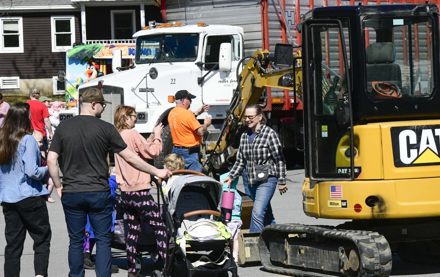 Families flock to BMH for Touch a Truck event | Local News | reformer.com