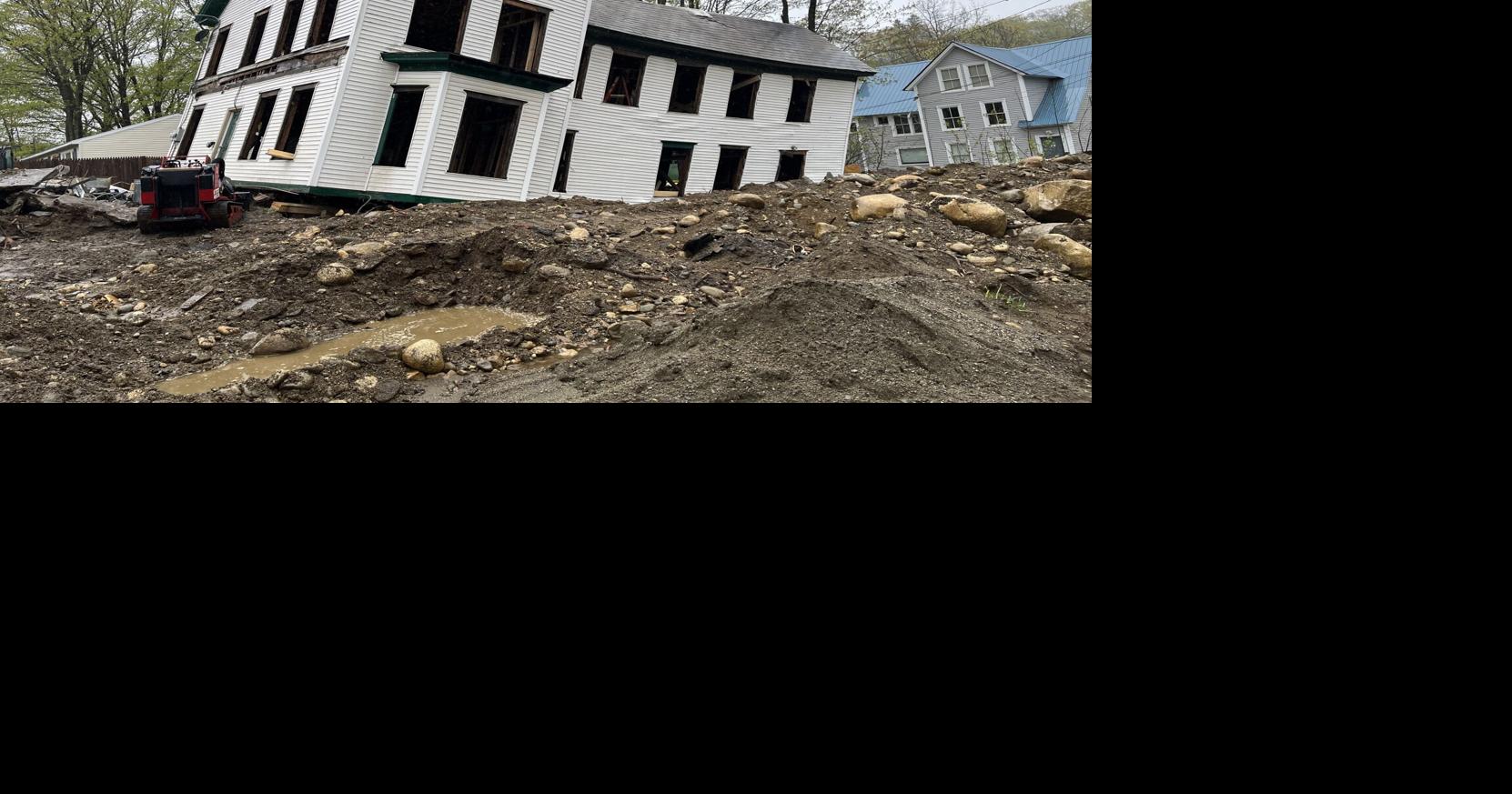 House being renovated for new apartments collapses in Brattleboro