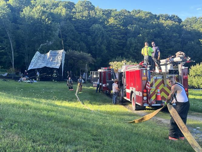 Fire destroys outbuilding in Putney Local News