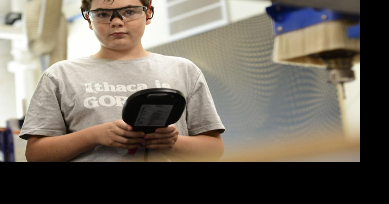 The future is now: Robots and Lasers Camp blends traditional woodworking with high-tech tools