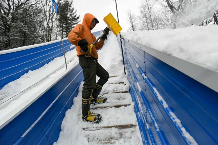 Inrun Ramp Getting the inrun ready | Local News | reformer.com