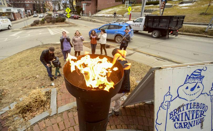 Brattleboro Winter Carnival starts with a torch Local News