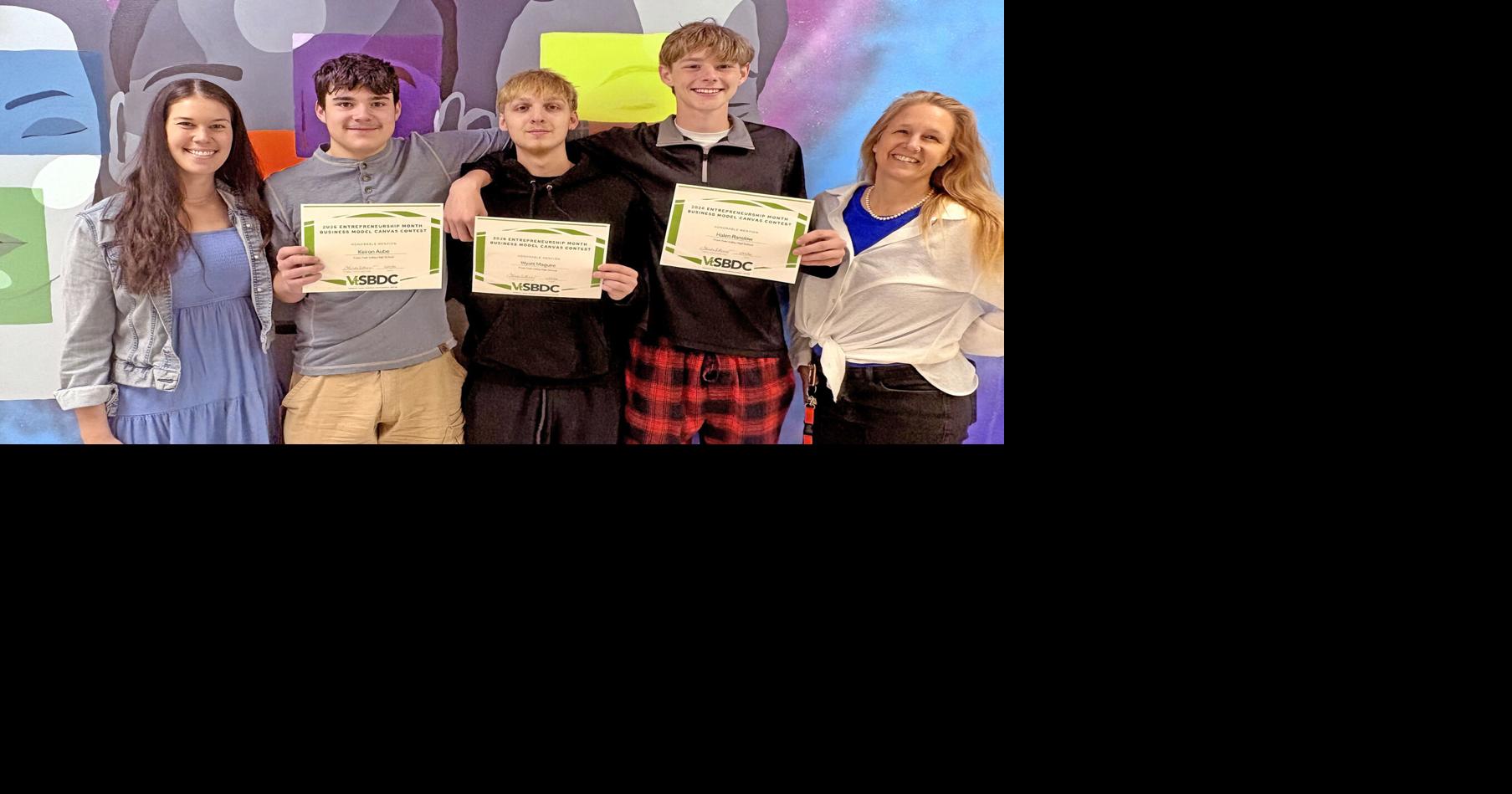 Twin Valley students earn state recognition for entrepreneurship