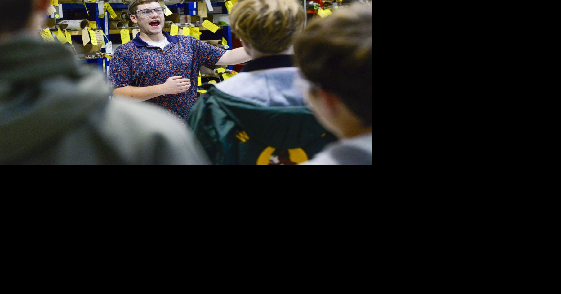 Students visit G.S. Precision for 'One Day Adventure'