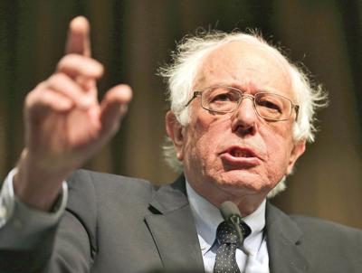 Sanders quiets critics, becomes a front-runner
