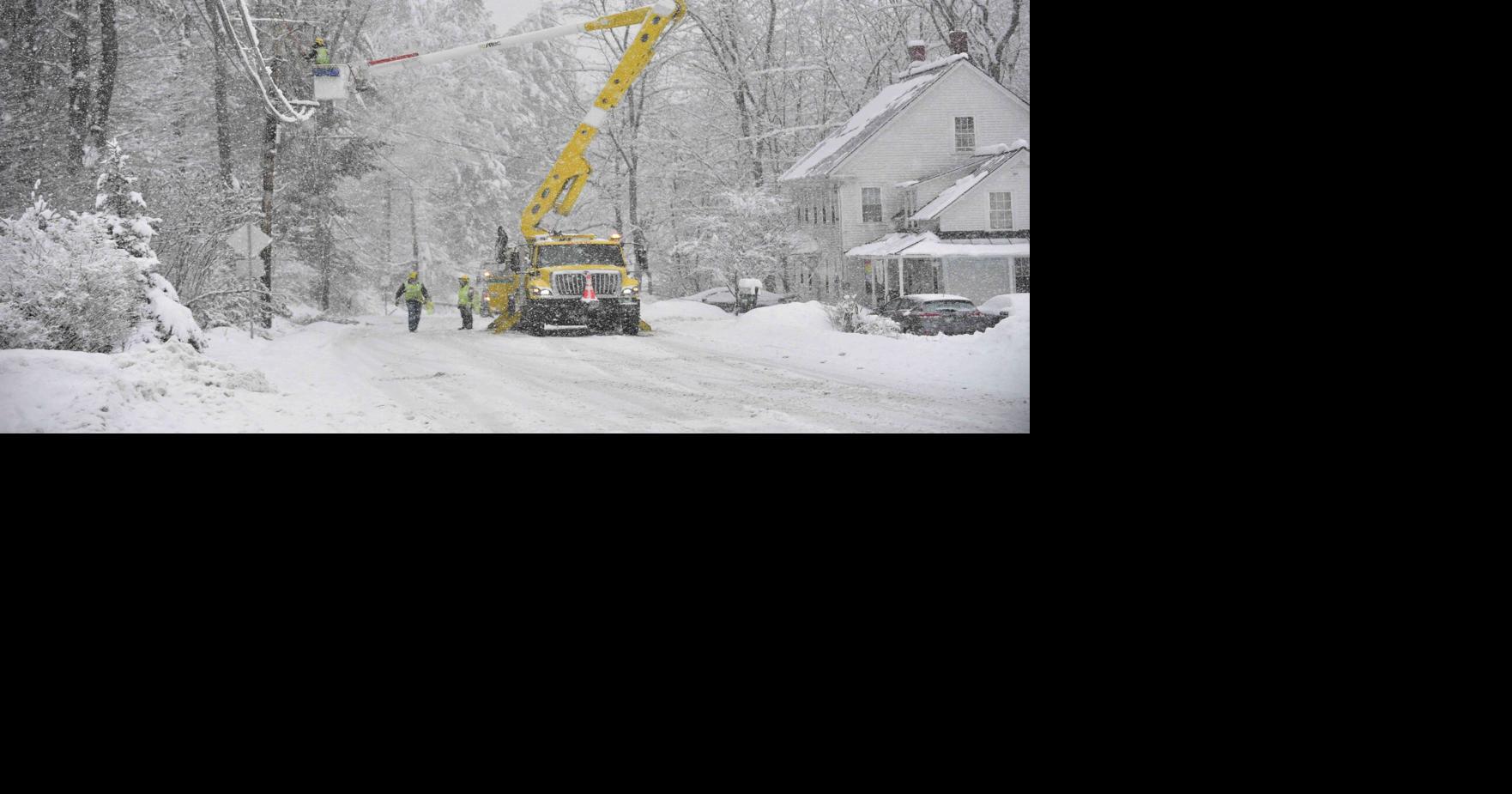Winter 'finally' arrives: Snowstorm knocks out power to thousands