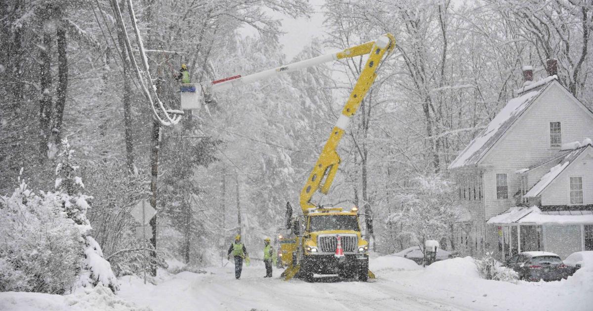 Winter 'finally' arrives: Snowstorm knocks out power to thousands