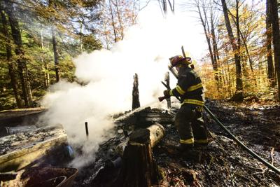 Marlboro camp burns in suspicious fire
