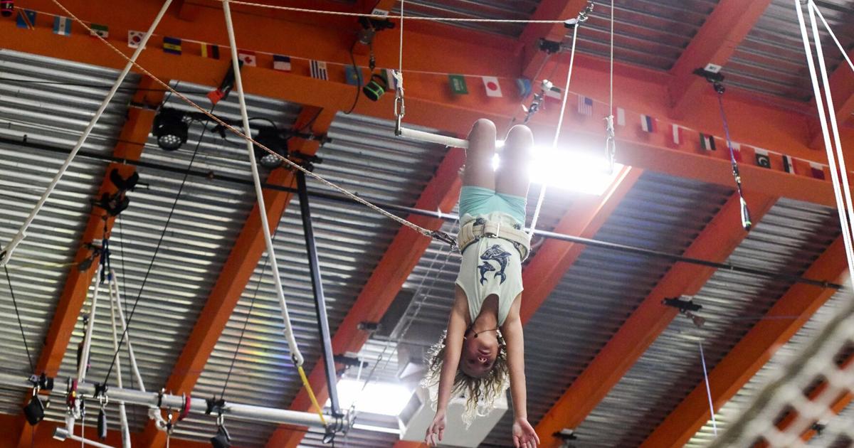 Flying trapeze camp helps children conquer fears at NECCA