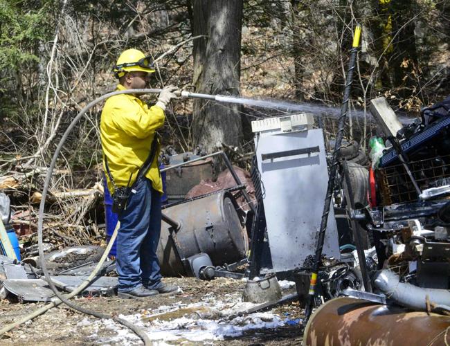 Brush fire causes small explosions in Hinsdale Local News