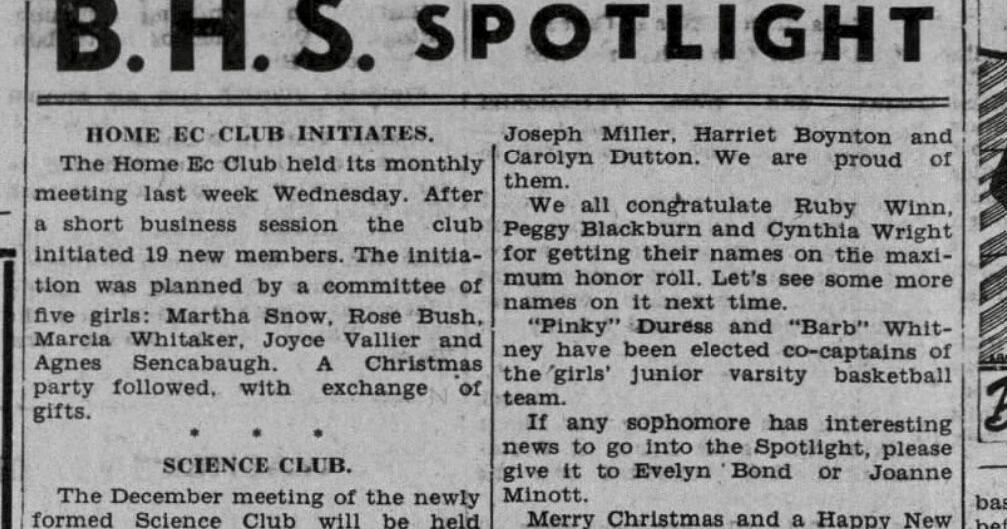Local History: Student journalists connect with the community