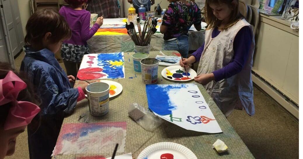 'Out of the Blue': Cyanotype prints and poetry by Art in the Neighborhood students