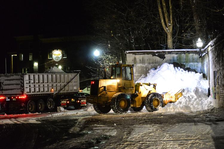 PHOTOS Brattleboro Public Works Department cleansup downtown Local