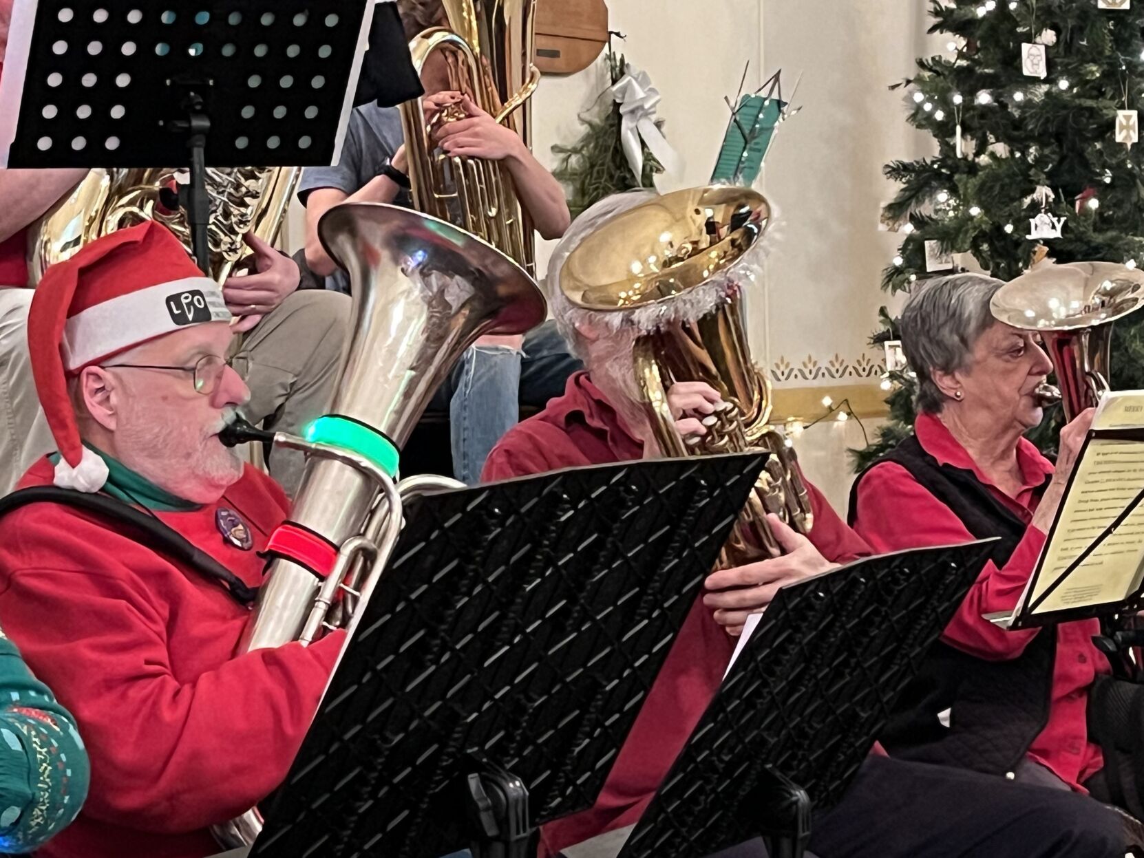 Snow Adds Spirit To TubaChristmas | Local News | Reformer.com