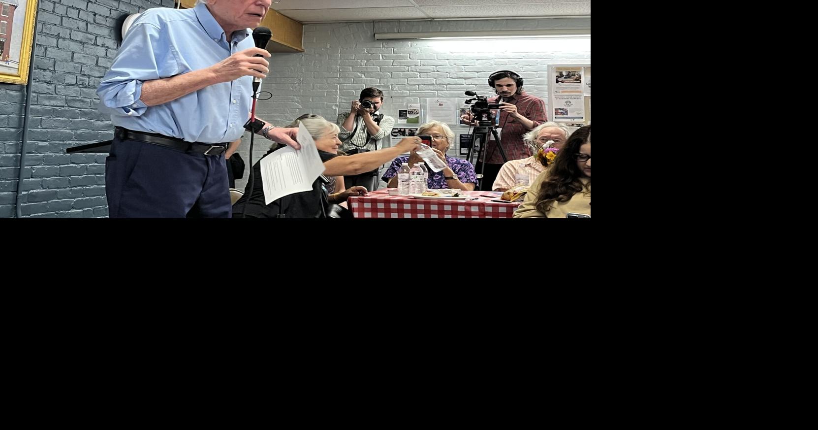 Bernie Sanders says, ‘Status quo ain’t working’