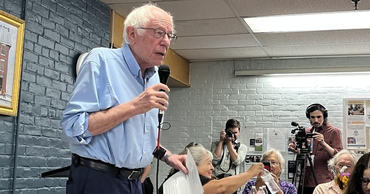 Bernie Sanders says, ‘Status quo ain’t working’