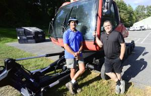 Getting the Brattleboro Ski Hill ready