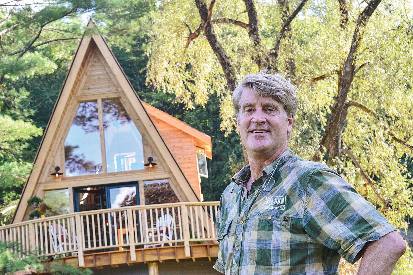 Treehouse Masters Building Off Local Branches Local News Reformer Com Our company specializes in building luxury backyard treehouses. treehouse masters building off local