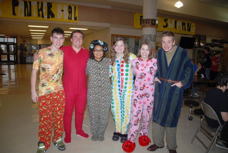 pajama day high school