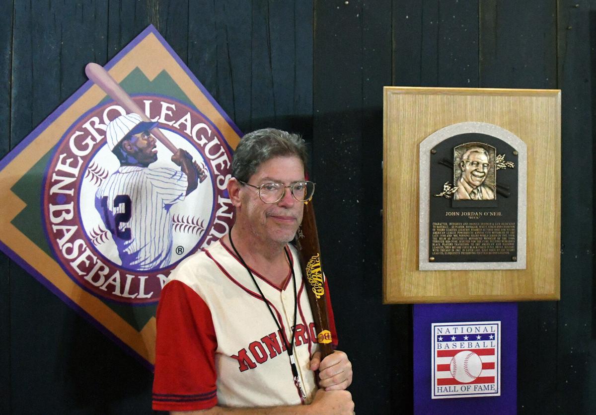 Buck O'Neil's Baseball Hall of Fame plaque is in Kansas City