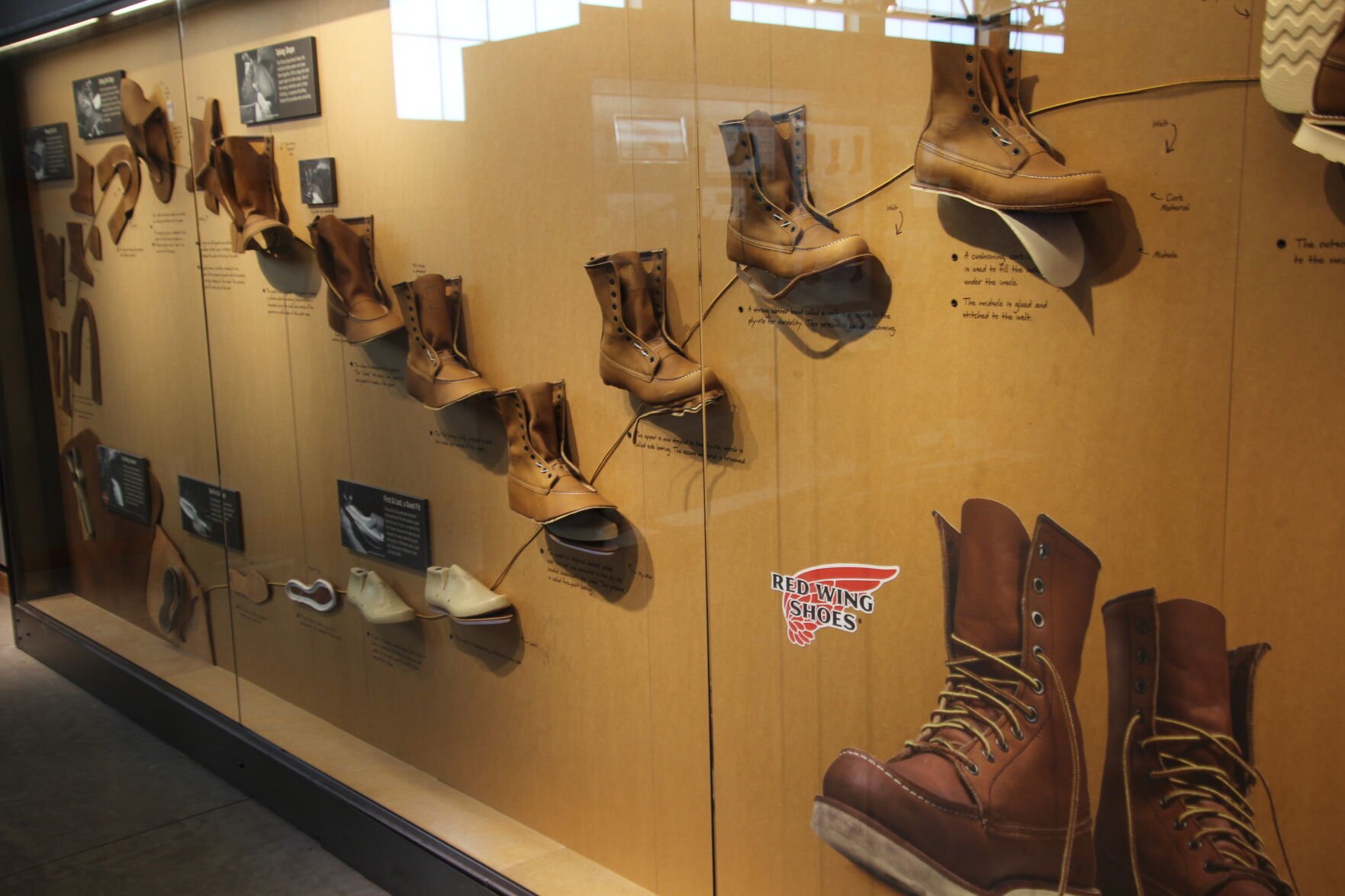 Check out the big boot at Red Wing Shoe Store Museum Local News republicaneagle