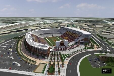 New deal lets Minn. Vikings play at U of M TCF Bank Stadium