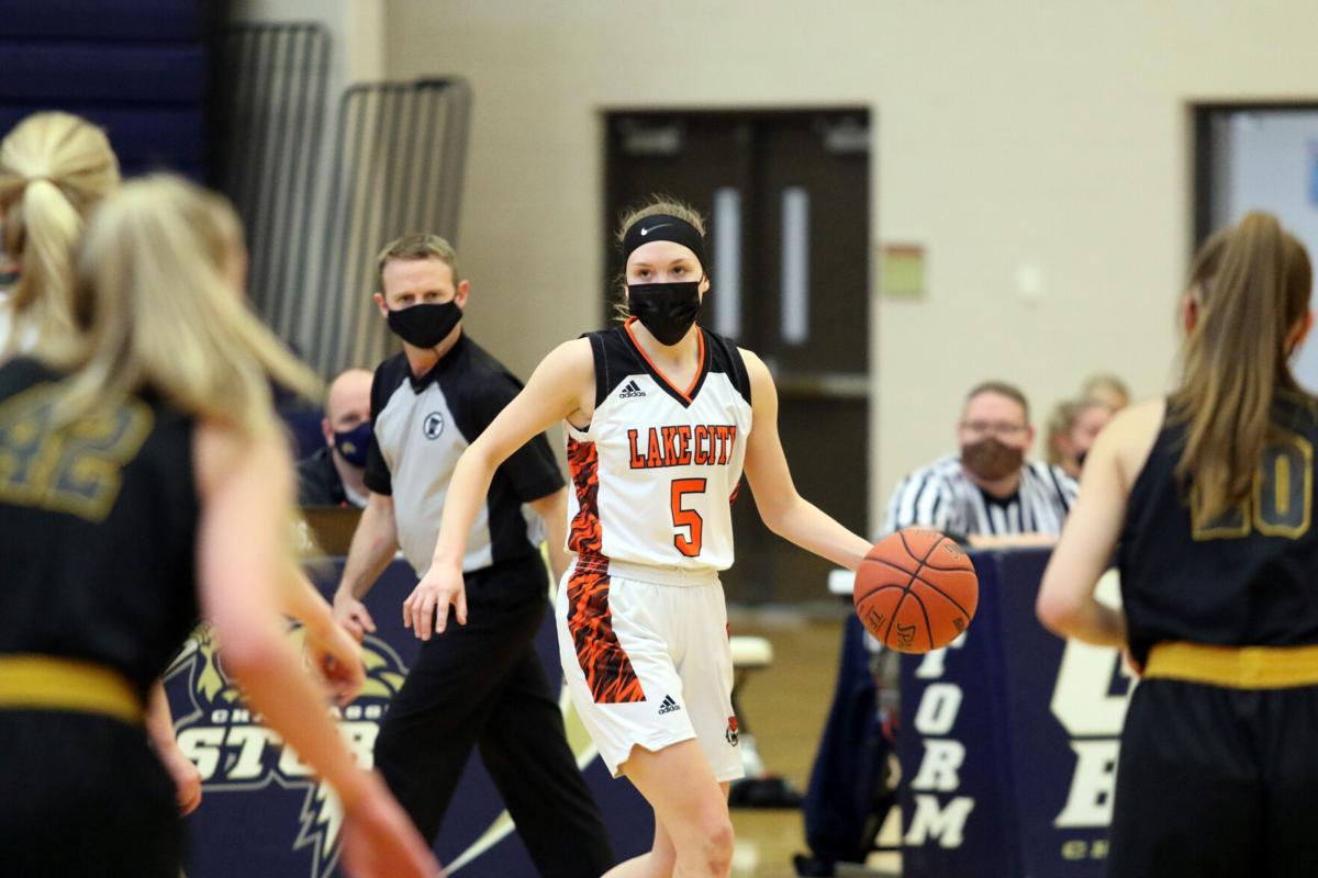 Lake City girls basketball, Natalie Bremer - 2