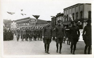 Armistice Day celebration from 1918