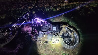Motorcycle crash