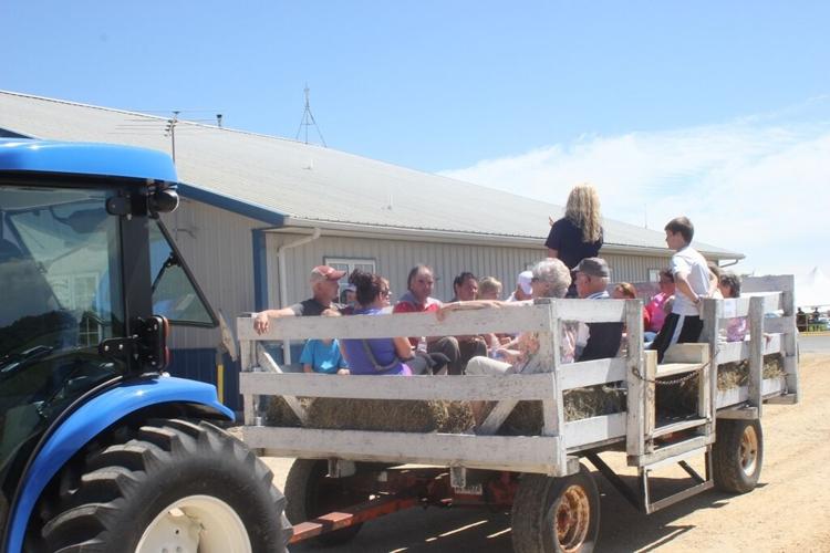 People lineup for Pierce County Dairy Breakfast Things To Do