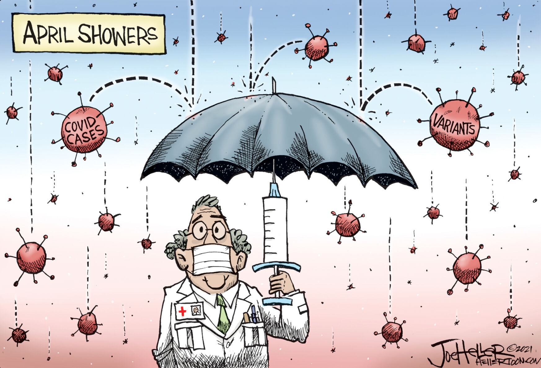 online class editorial cartoon