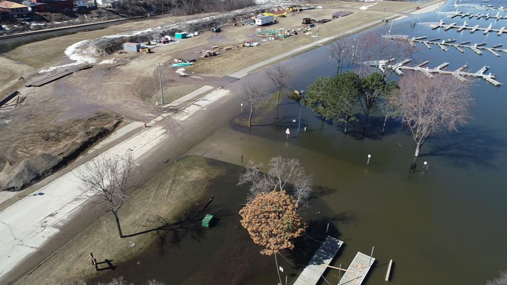 Before/After Video shows extent of Mississippi River flooding at Red