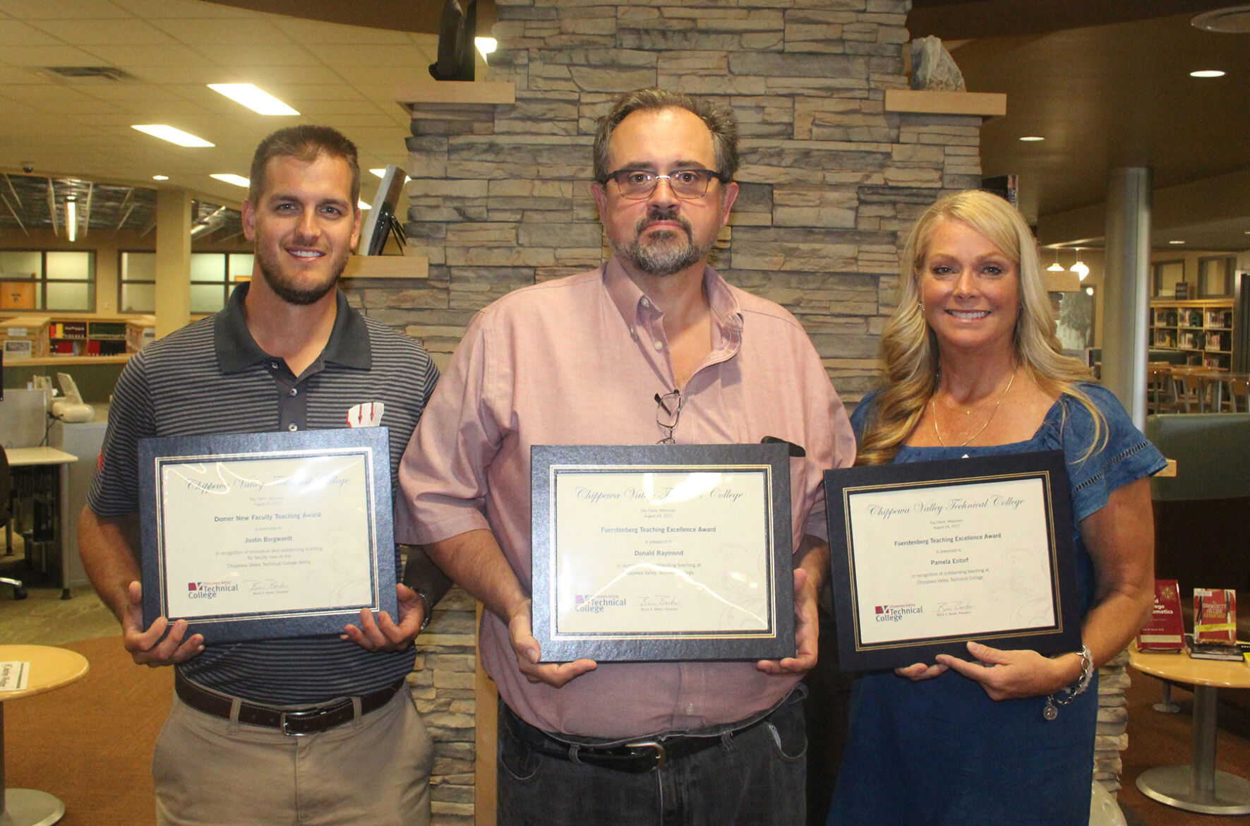 CVTC honors three for teaching excellence Schools