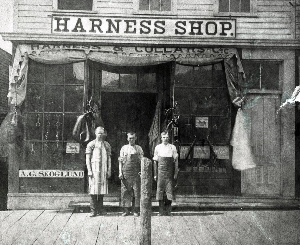 News of the Past Harness shop sold for scrap Local News