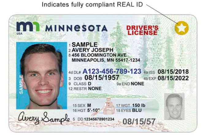 driver license types mn