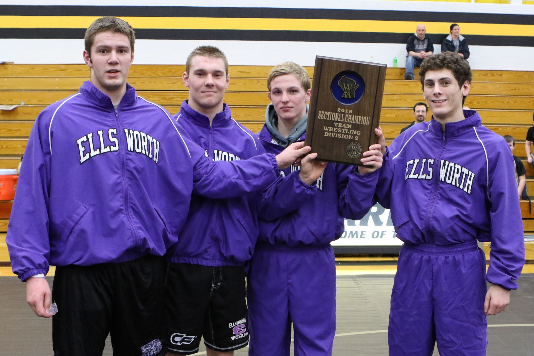 Ellsworth wrestling We re not done yet. Sports