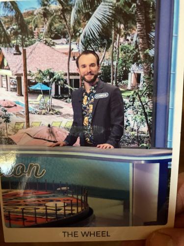 Chris Newman on the Wheel of Fortune