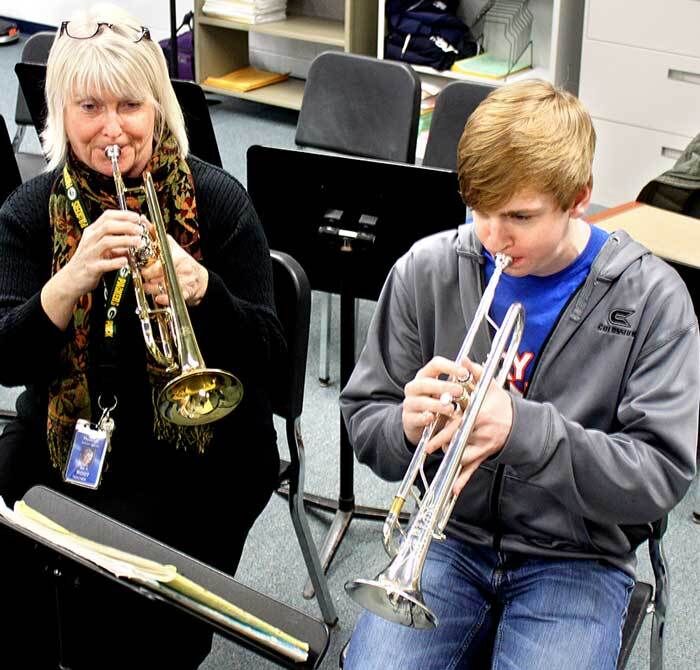 Connie Root's passion: keeping students' music 'fires' lit