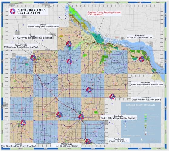 Your Question Answered Where are recycling bins in Goodhue County