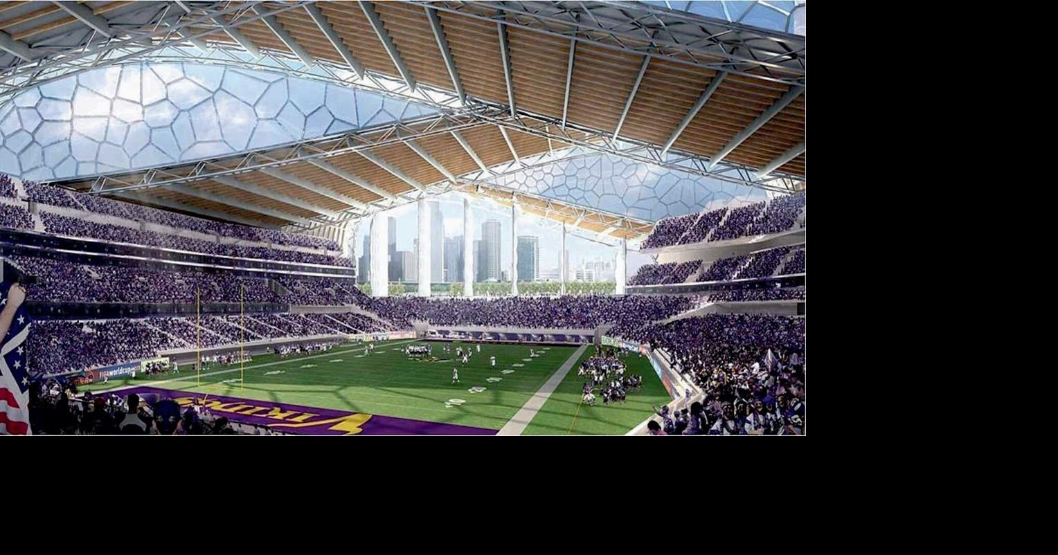 Vikings release stadium design plans, Local News