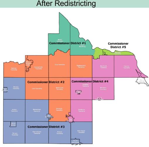 Goodhue County redistricting set for April 5 vote Local News