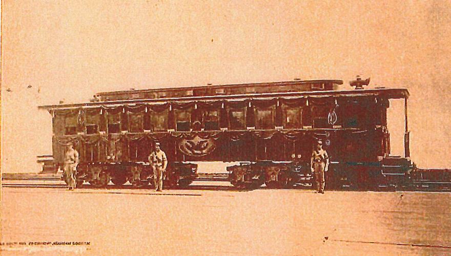Replica of Lincoln's funeral train car to be on display this summer in
