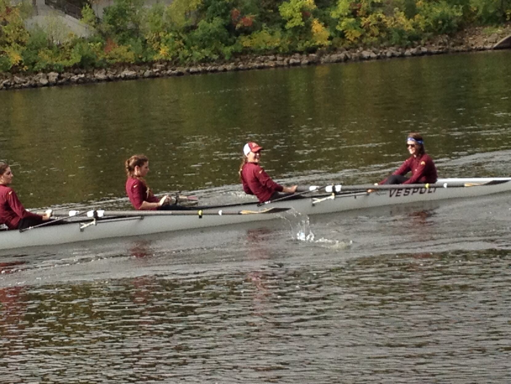 Gently down the stream three MSA grads row for Gophers Things