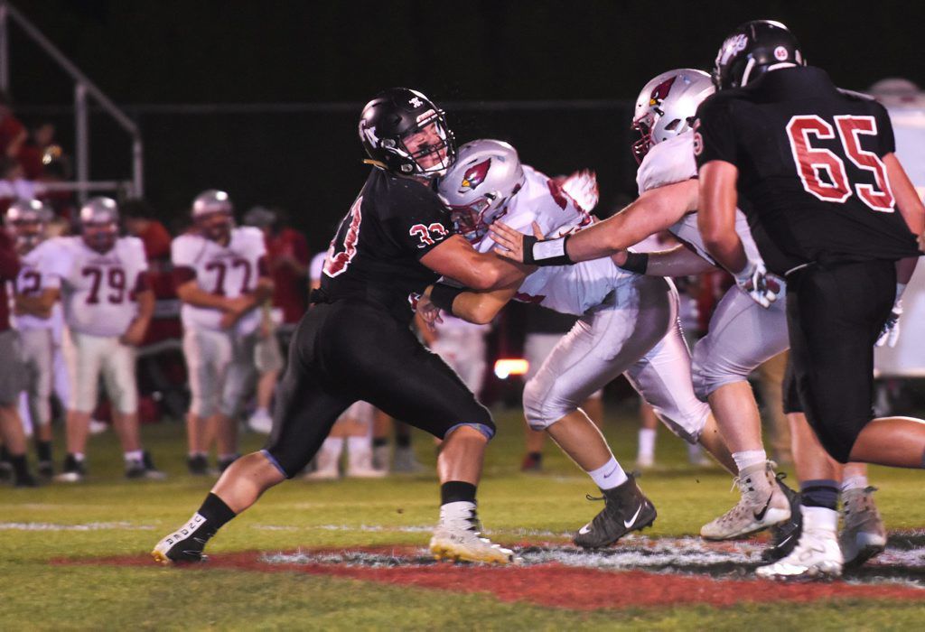 HS FOOTBALL: Tri-Valley dominates Pine Grove in West End ...