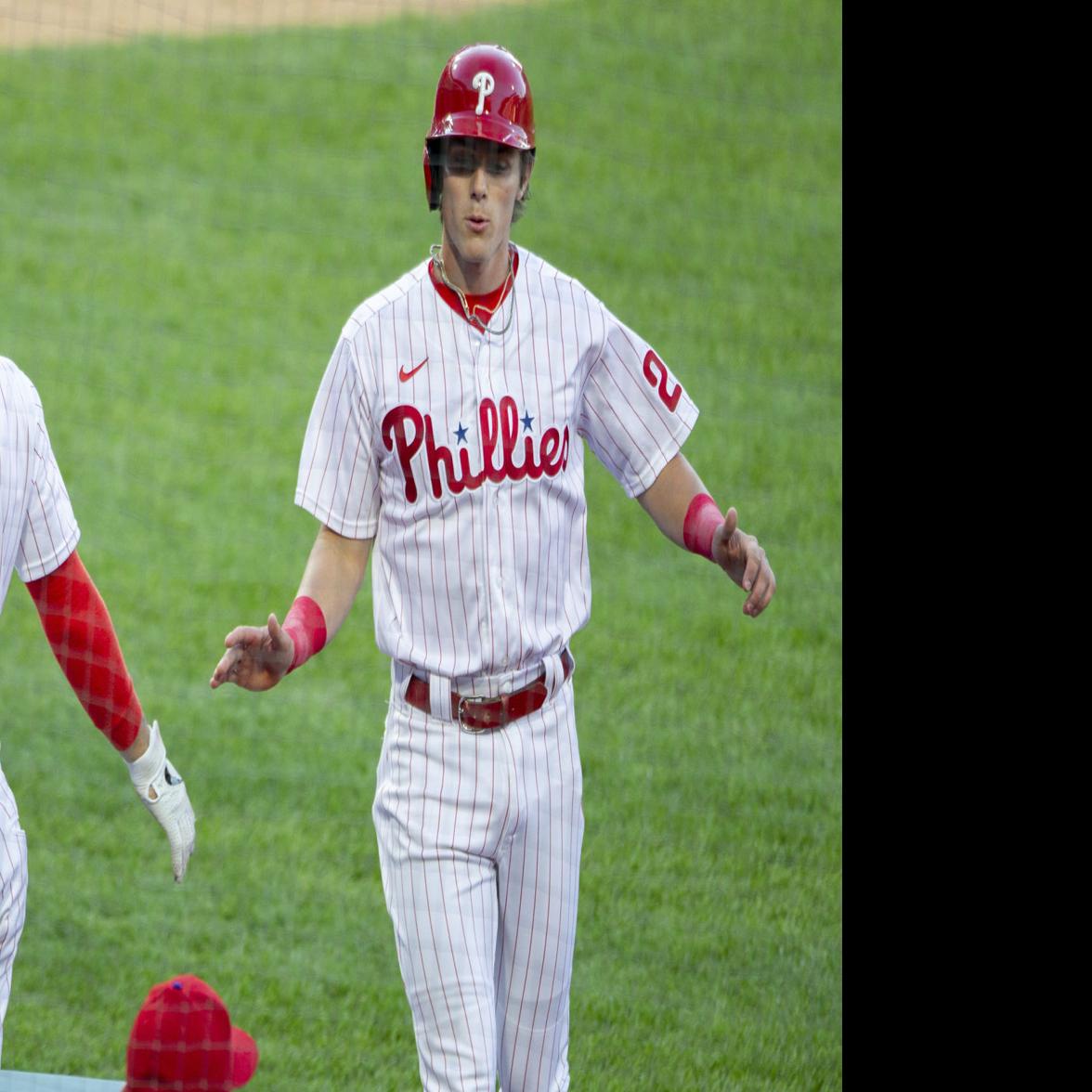 Phillies don't see Nick Maton playing center field just yet