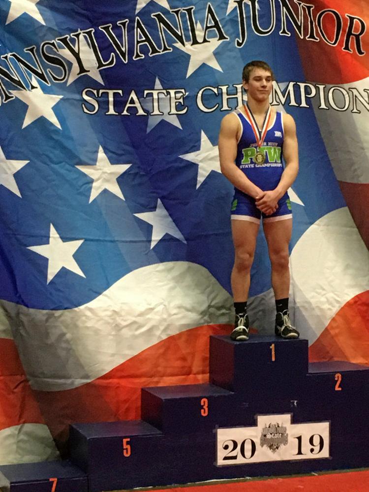 WRESTLING TriValley's Scheib wins PJW state title Sports