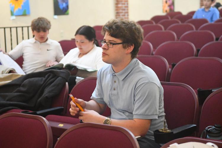 17 Year Old Directing His Original Play ‘on Diagonal Buttered Toast