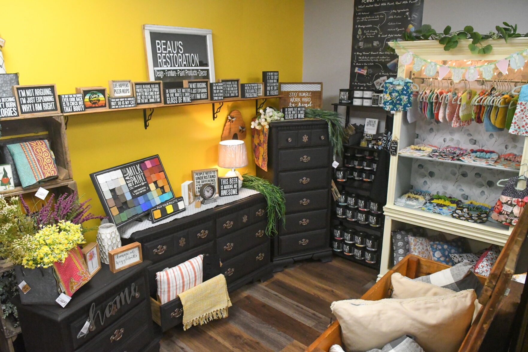 Queen Bee Boutique in Pottsville offers local handcrafted items