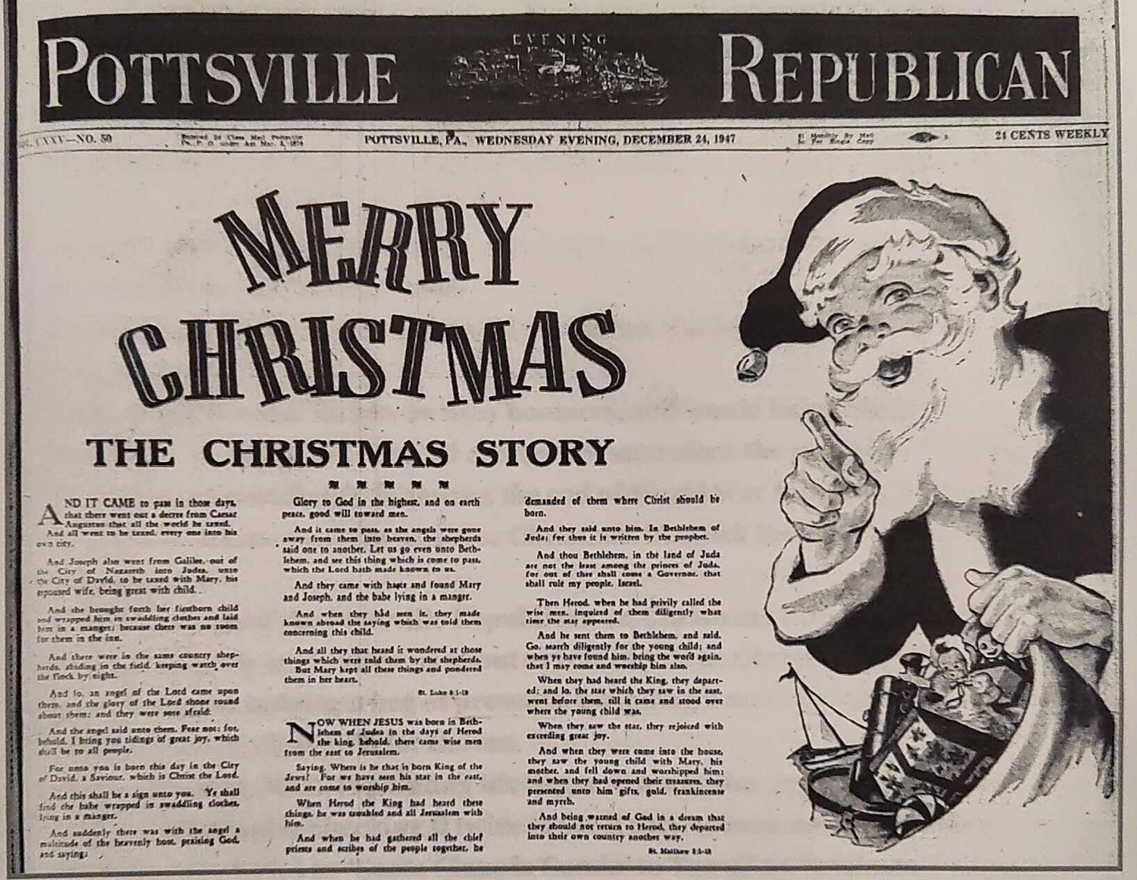 History Book Yuletide 1947 A Baby Boomer Christmas People republicanherald picture